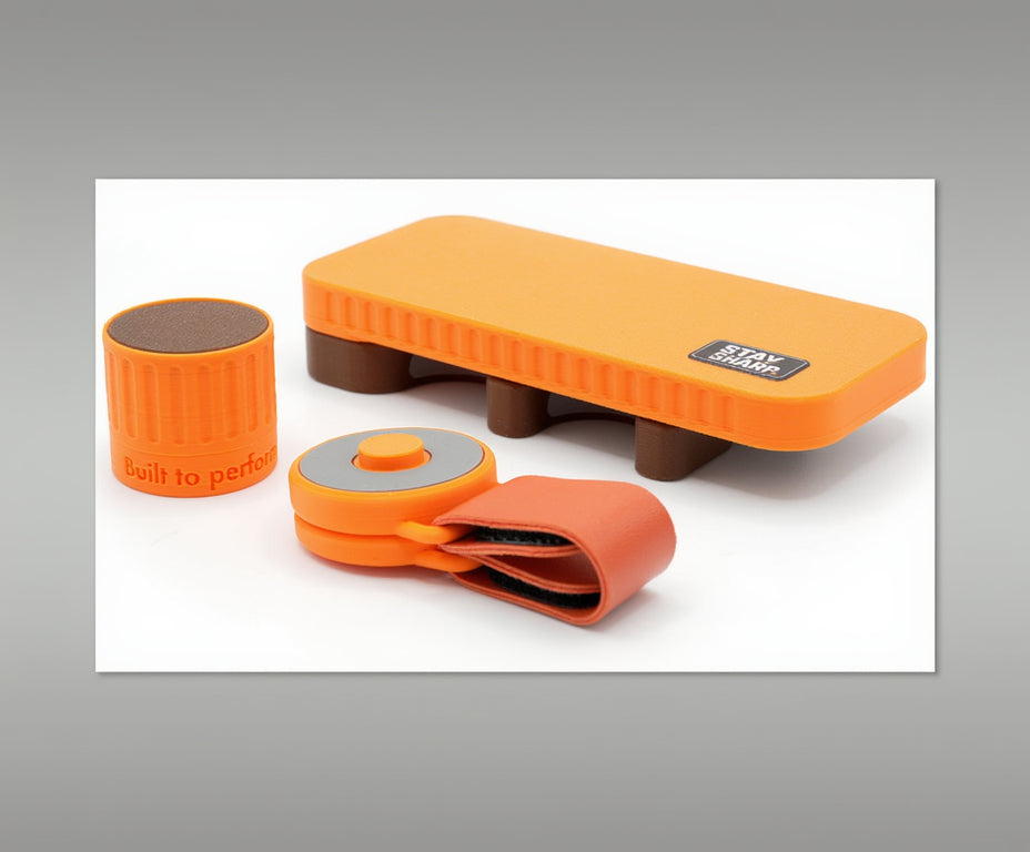 Quad Cue Holder plus Complete Chalk System (Bundle) + 2 custom disks included